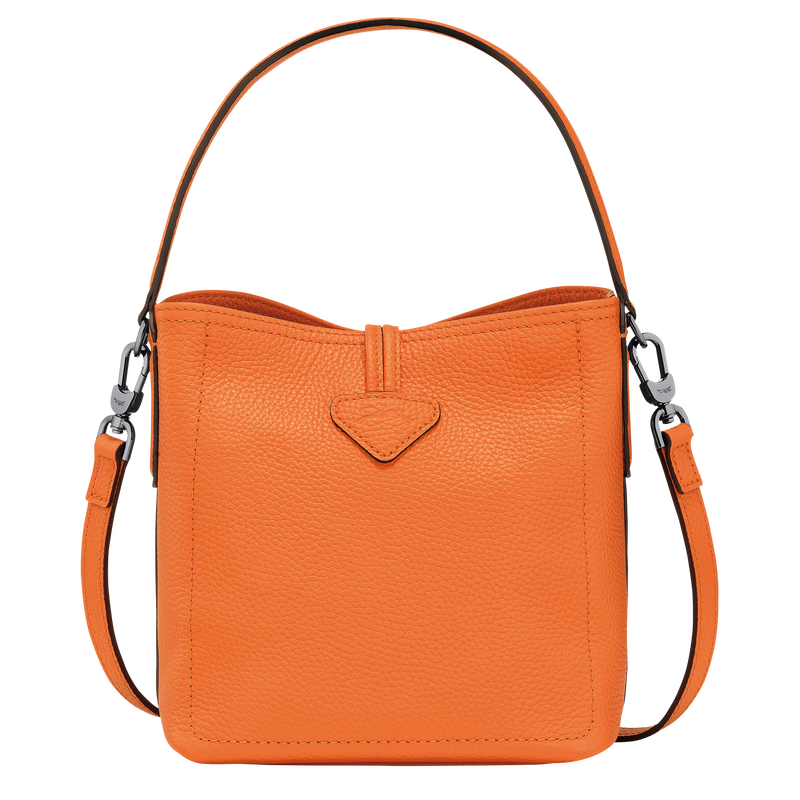 Le Roseau Essential XS Bucket bag , Orange - Leather  - View 4 of  6