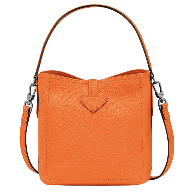 Sac seau XS Le Roseau Essential , Cuir - Orange  - Vue 4 de 6