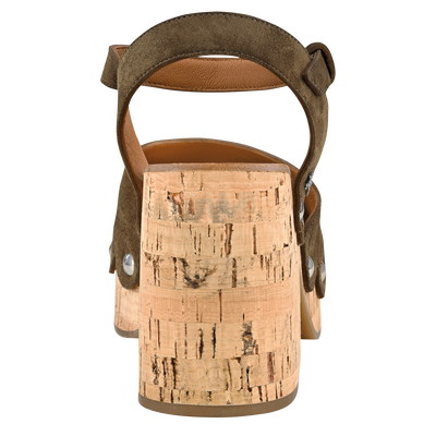 La Cigale Sandals, Olive