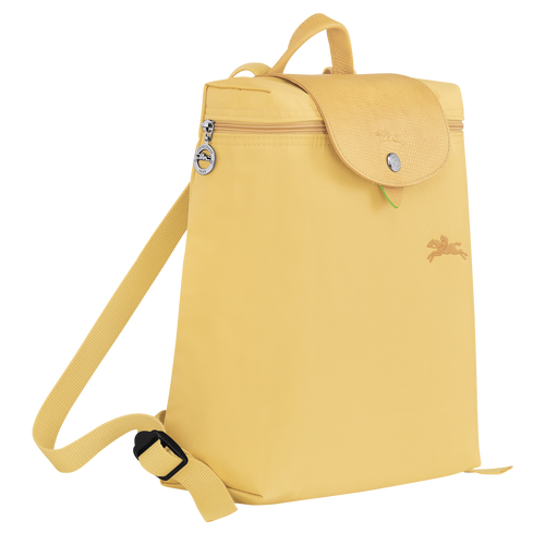 Le Pliage Green M Backpack , Wheat - Recycled canvas - View 2 of 5