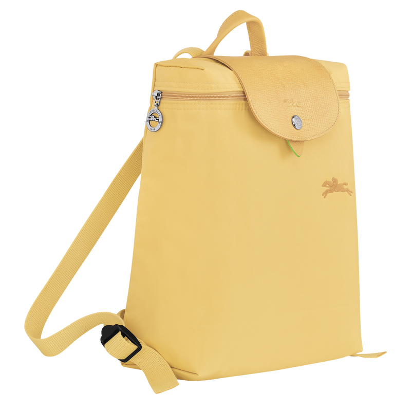 Le Pliage Green M Backpack , Wheat - Recycled canvas  - View 2 of  5