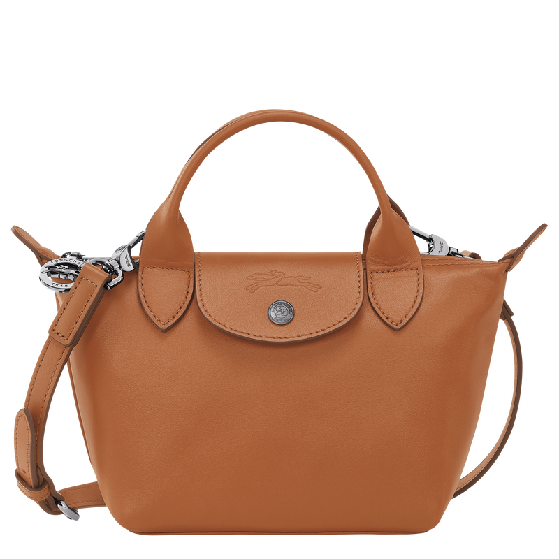 Le Pliage Xtra 手提包 XS , 腰果色 - 皮革  - 查看 1 6