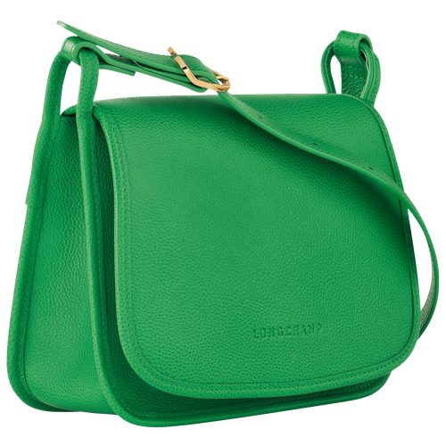 Le Foulonné Crossbodytas S , Grasgroen - Leder - Weergave 3 van  4