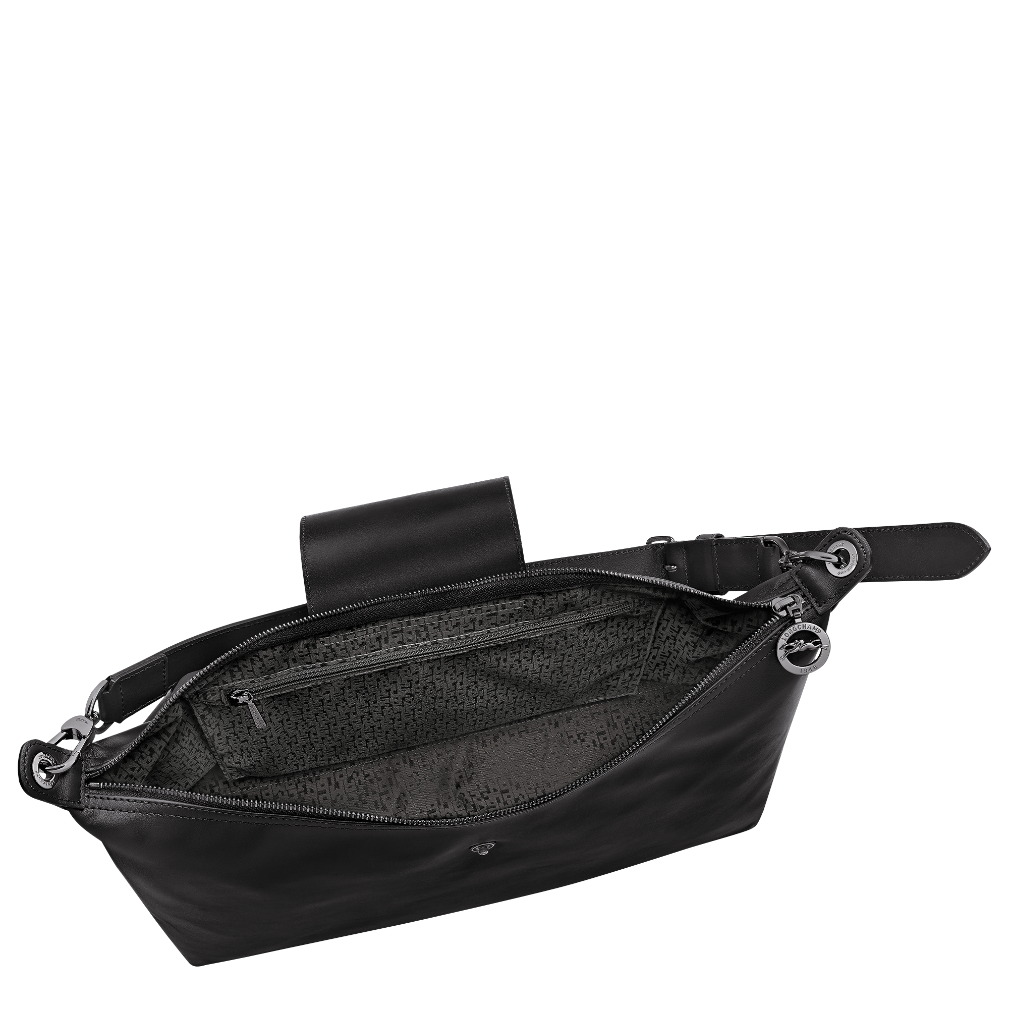 Le Pliage Xtra Schultertasche XL, Schwarz