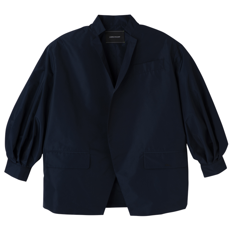 Veste kimono , Techno-taffetas - Marine  - Vue 1 de 5
