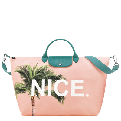 Sac de voyage L Le Pliage Du Monde , Toile - Poudre