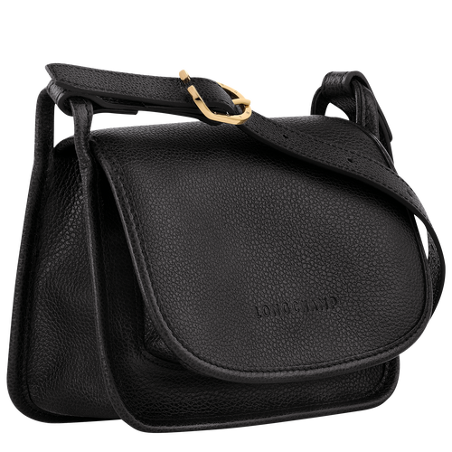 Le Foulonné S Crossbody bag , Black - Leather - View 3 of  5