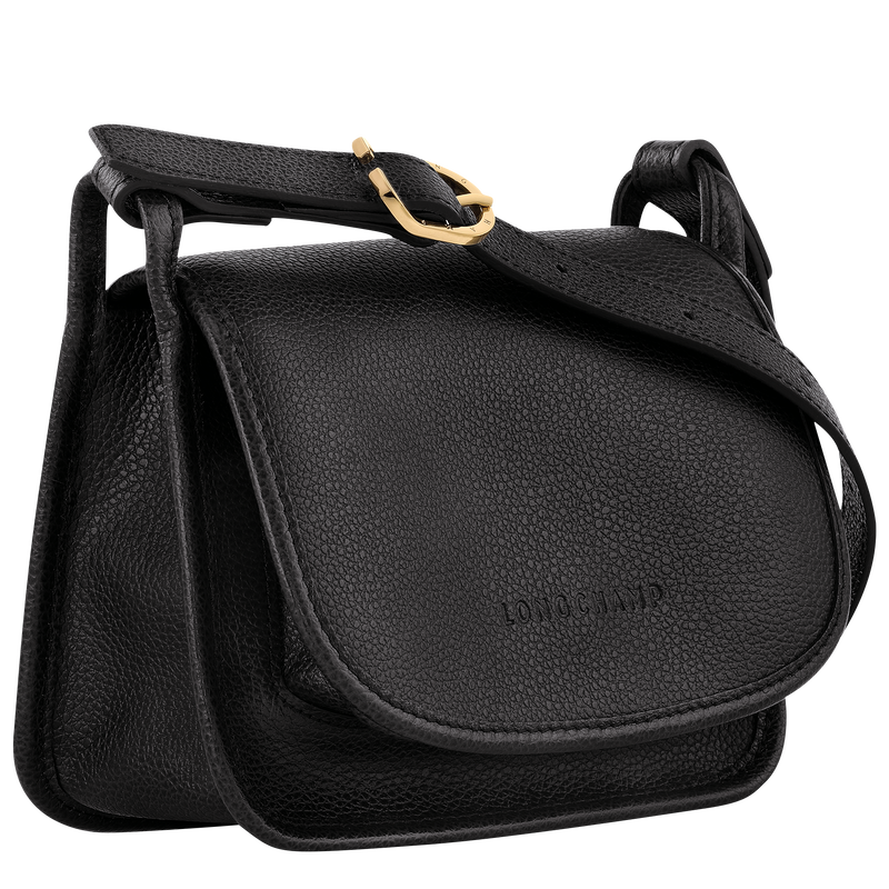 Le Foulonné S Crossbody bag , Black - Leather  - View 3 of 5