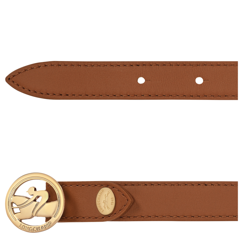 アーカイブバックル レディースベルト , コニャック - レザー  - ビュー 3: 3