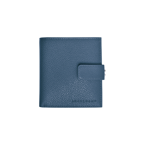 Compact wallet, 729 Pilot blue Compact wallet, 729 Pilot blue, hi-res