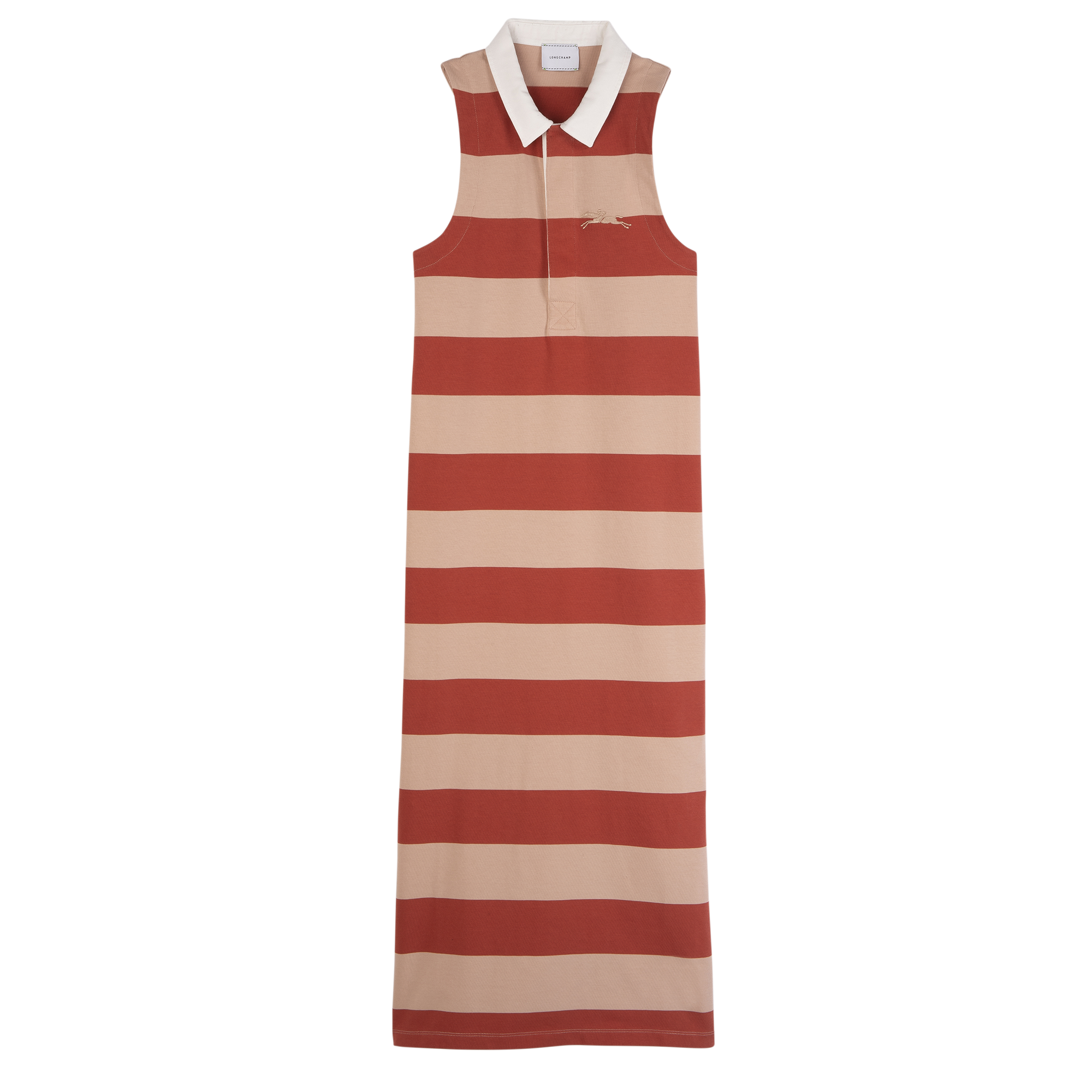 null Polojurk, Cream/Coral