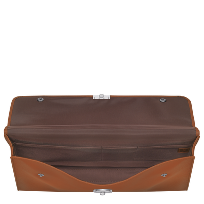 Le Foulonné Briefcase S, Caramel