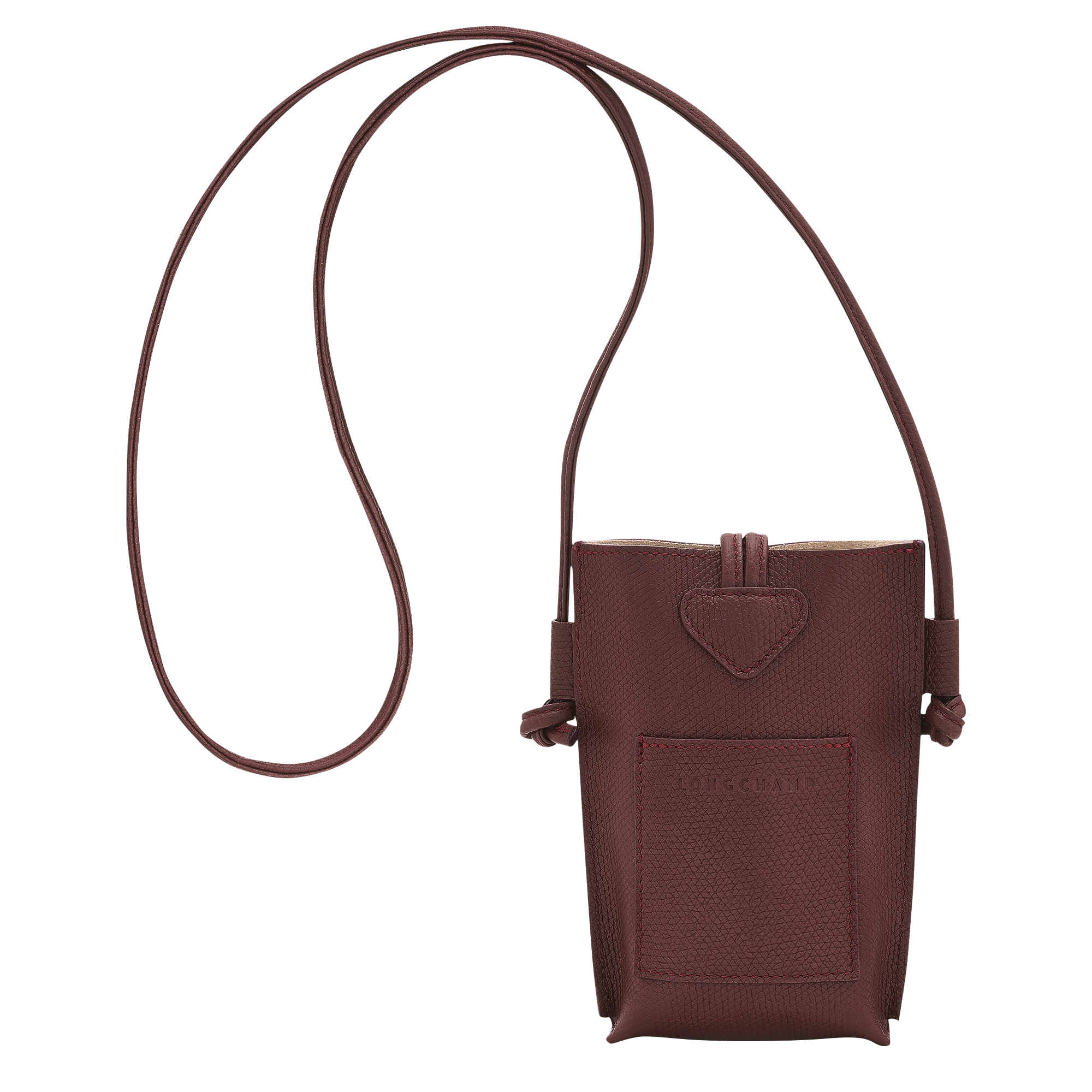 Le Roseau Phone case, Burgundy