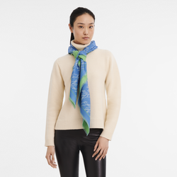 Chevaux recto verso Stole , Cobalt - OTHER