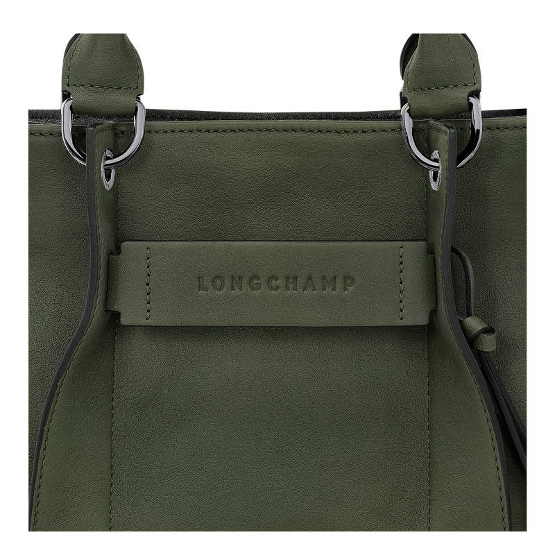 Carteira S Longchamp 3D , Pele - Caqui  - Vista 5 de  5