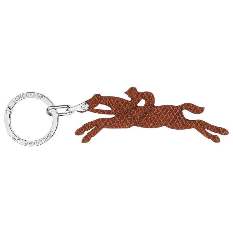 Portachiavi Le Pliage Original , Pelle - Marrone  - View 1 of  1