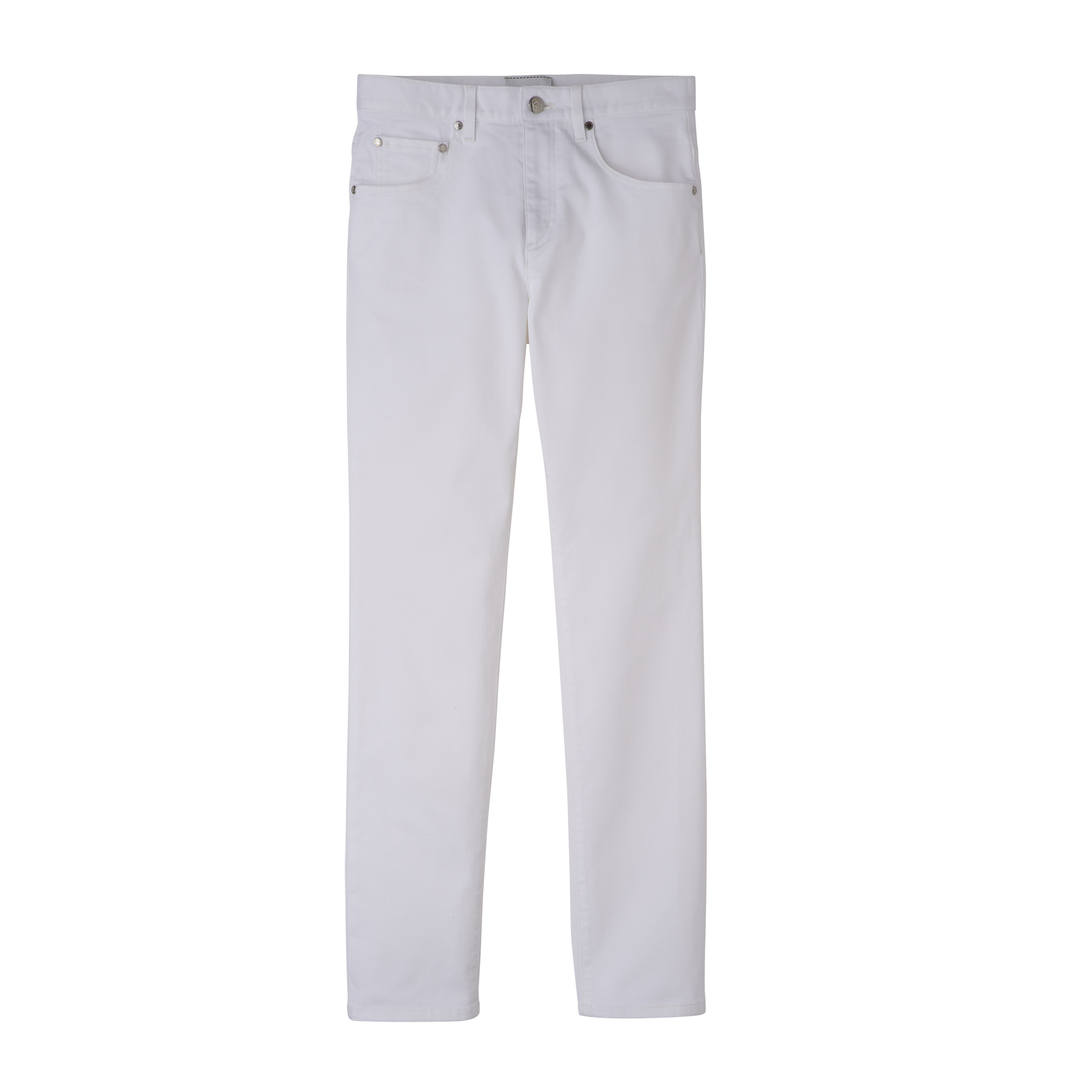 null Trousers, White