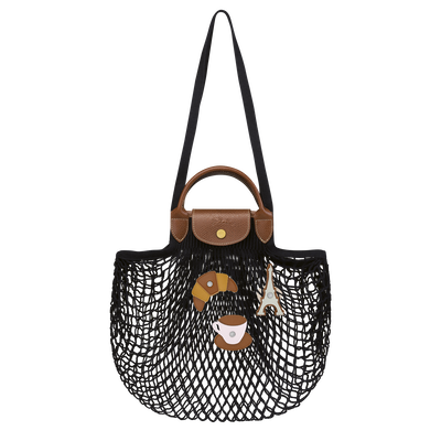 Le Pliage Filet Mesh bag L, Black