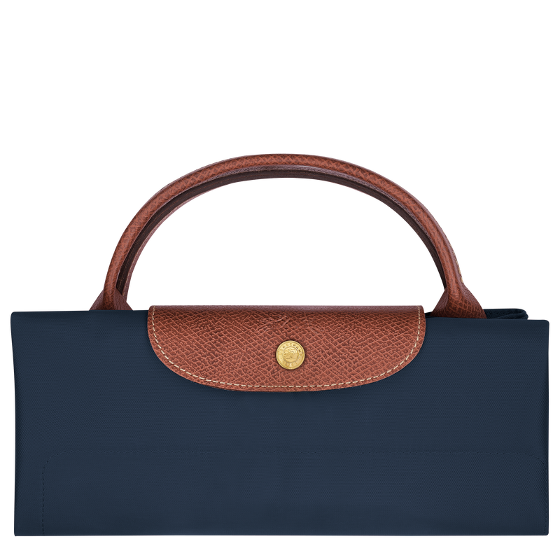 Reisetasche XL Le Pliage Original , Recyceltes Canvas - Marine  - Ansicht 7 von 7