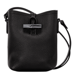 Roseau Essential XS クロスボディバッグ , ブラック - レザー