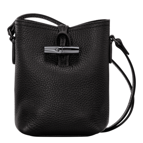 Roseau Essential XS Crossbody bag , Black - Leather - View 1 of  6