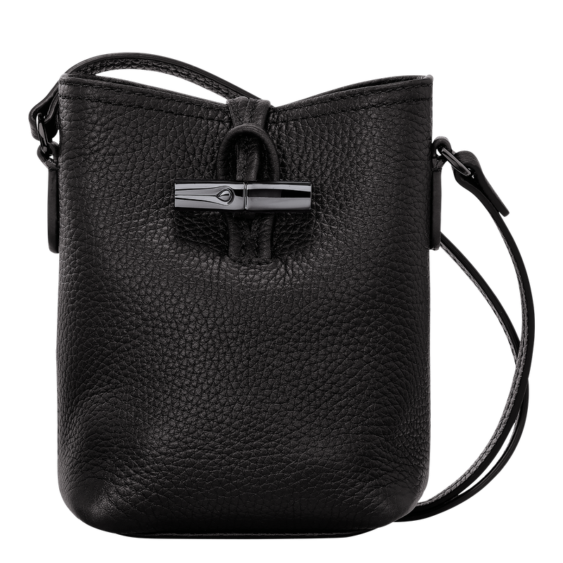 Roseau Essential XS Crossbody bag , Black - Leather  - View 1 of  6