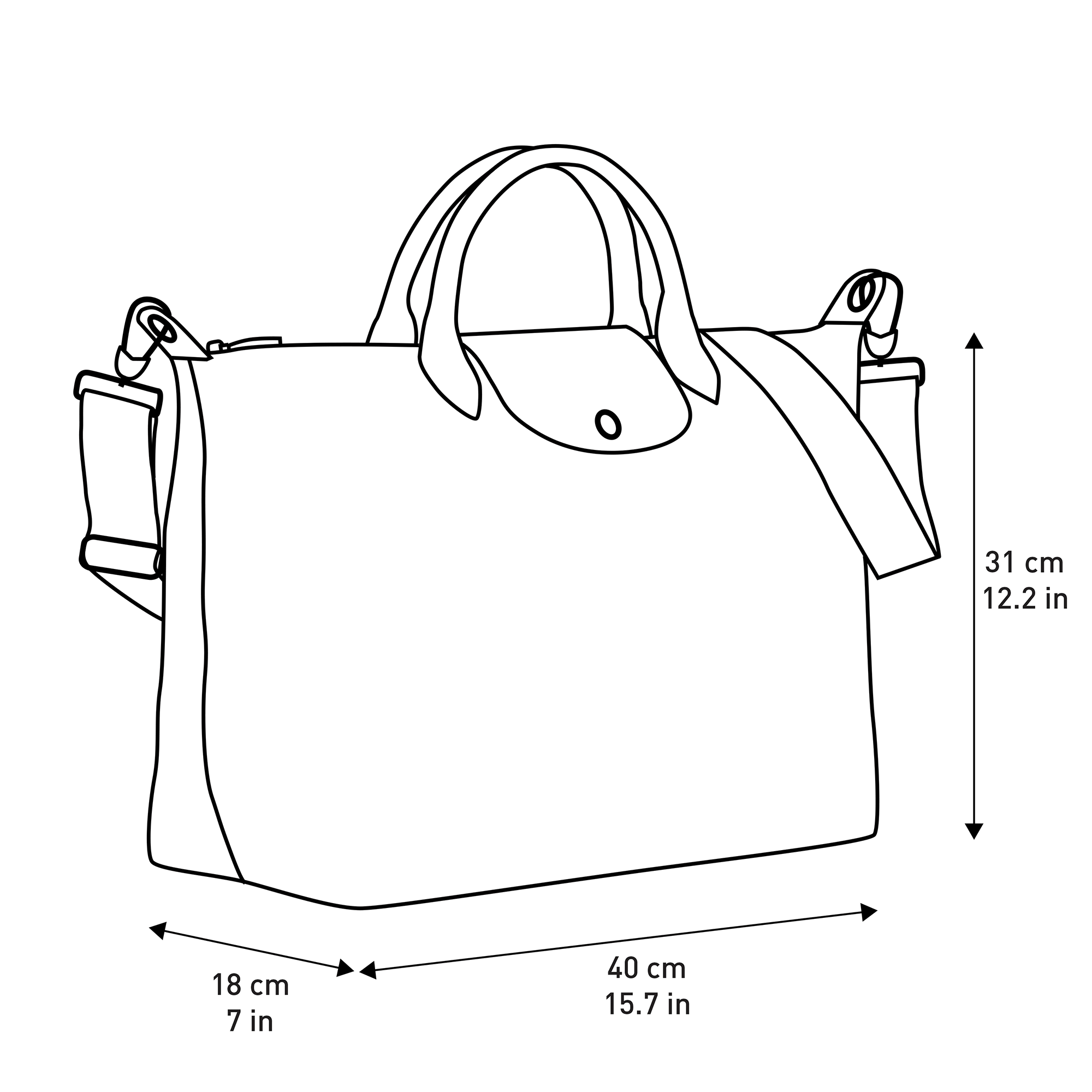 longchamp le pliage l