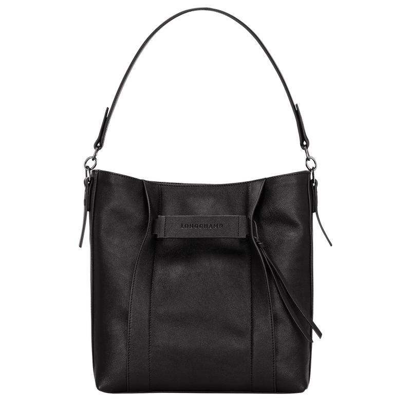 Longchamp 3D M Hobo bag , Black - Leather  - View 1 of  6