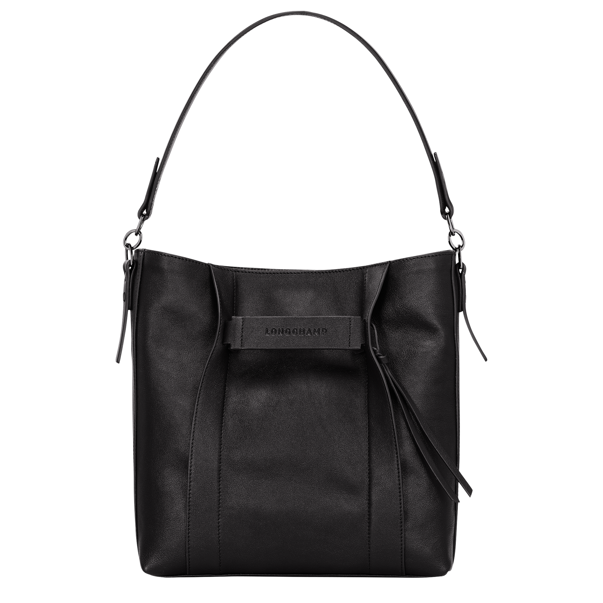Longchamp 3D Sac porté épaule M, Noir