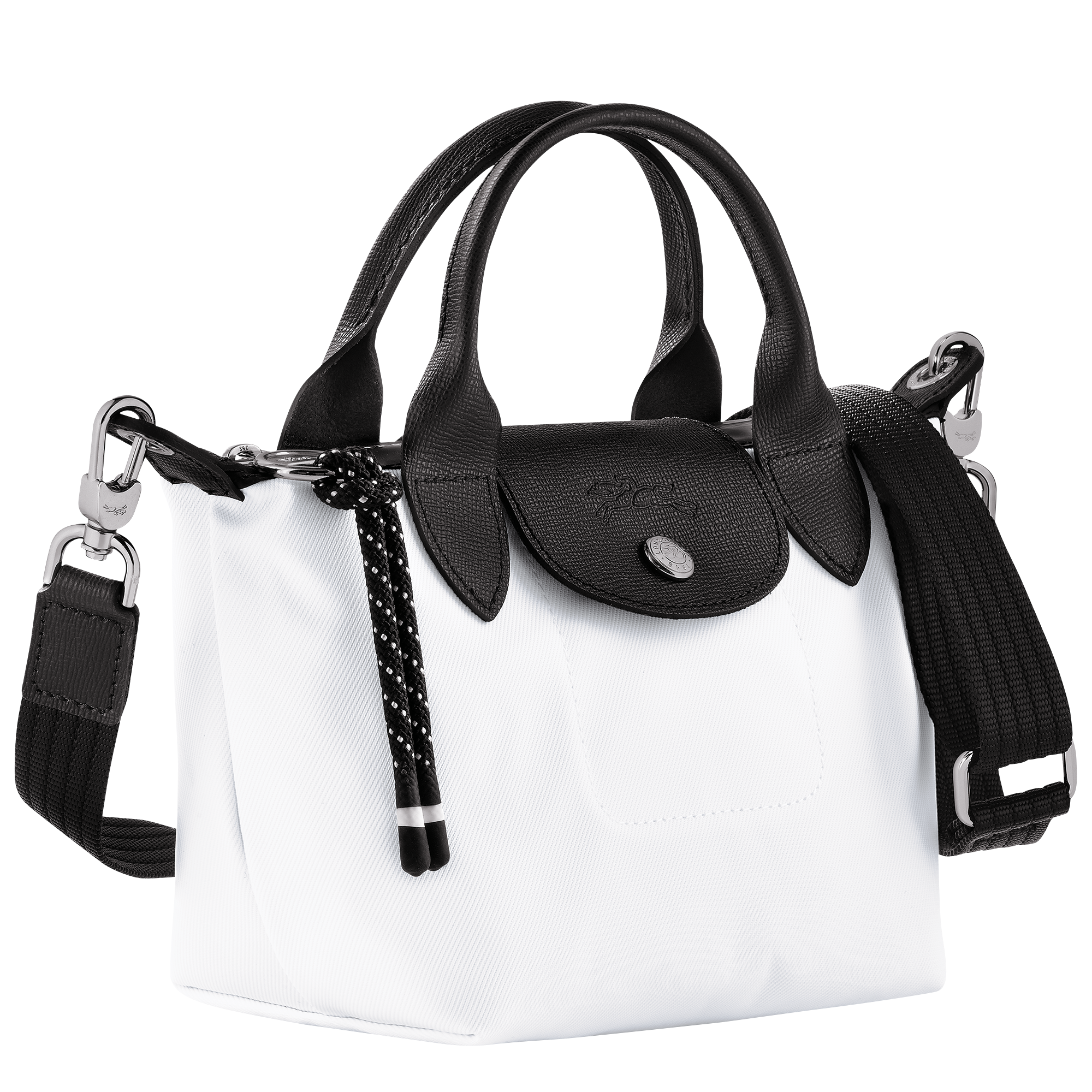 Le Pliage Energy XS Handbag White - Recycled canvas (L1500HSR007)