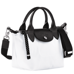 Le Pliage Energy 手提包 XS , 白色 - 再生帆布