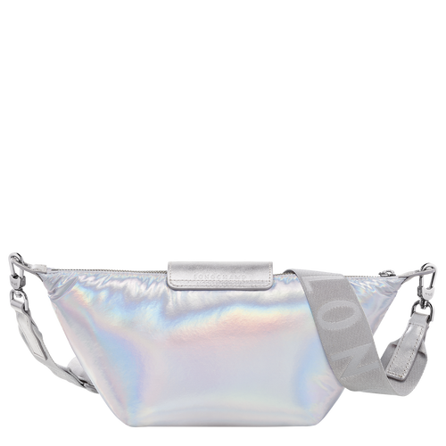 Le Pliage Collection XS Crossbody bag , Silver - Canvas - View 4 of  6
