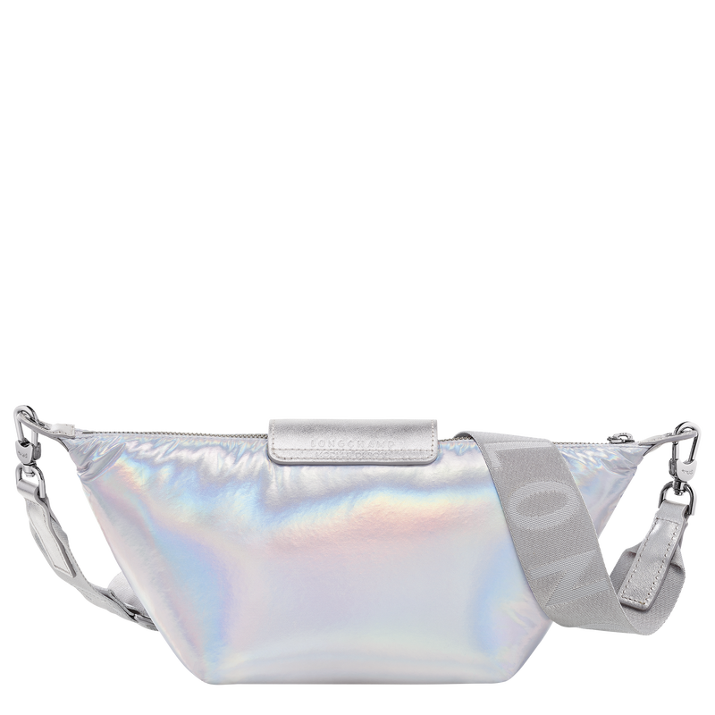Le Pliage Collection XS Crossbody bag , Silver - Canvas  - View 4 of  6
