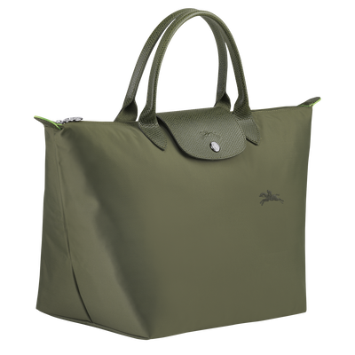 Le Pliage Green Borsa con manico M,  Verde Foresta