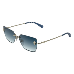 Sunglasses , Gold/Blue - OTHER
