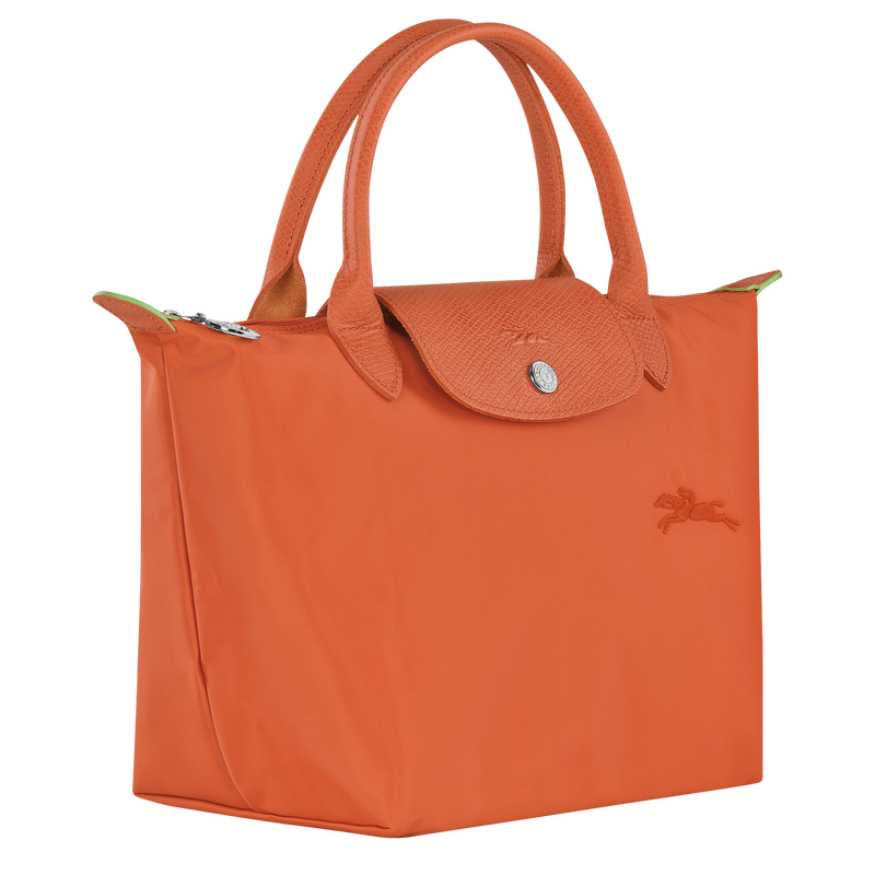 Le Pliage Green 手提包 S , 橘紅色 - 再生帆布  - 查看 3 6