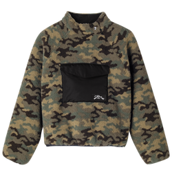 Fleece jacket , Khaki - Fleece