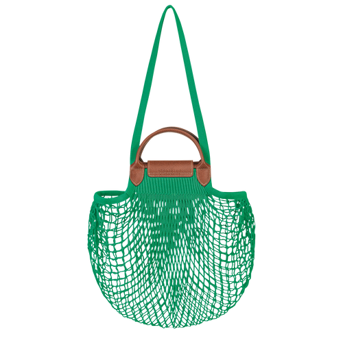 Le Pliage Filet L Mesh bag , Green - Canvas - View 3 of 3