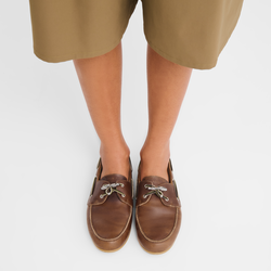 Longboat Loafer , Cognac - Leather