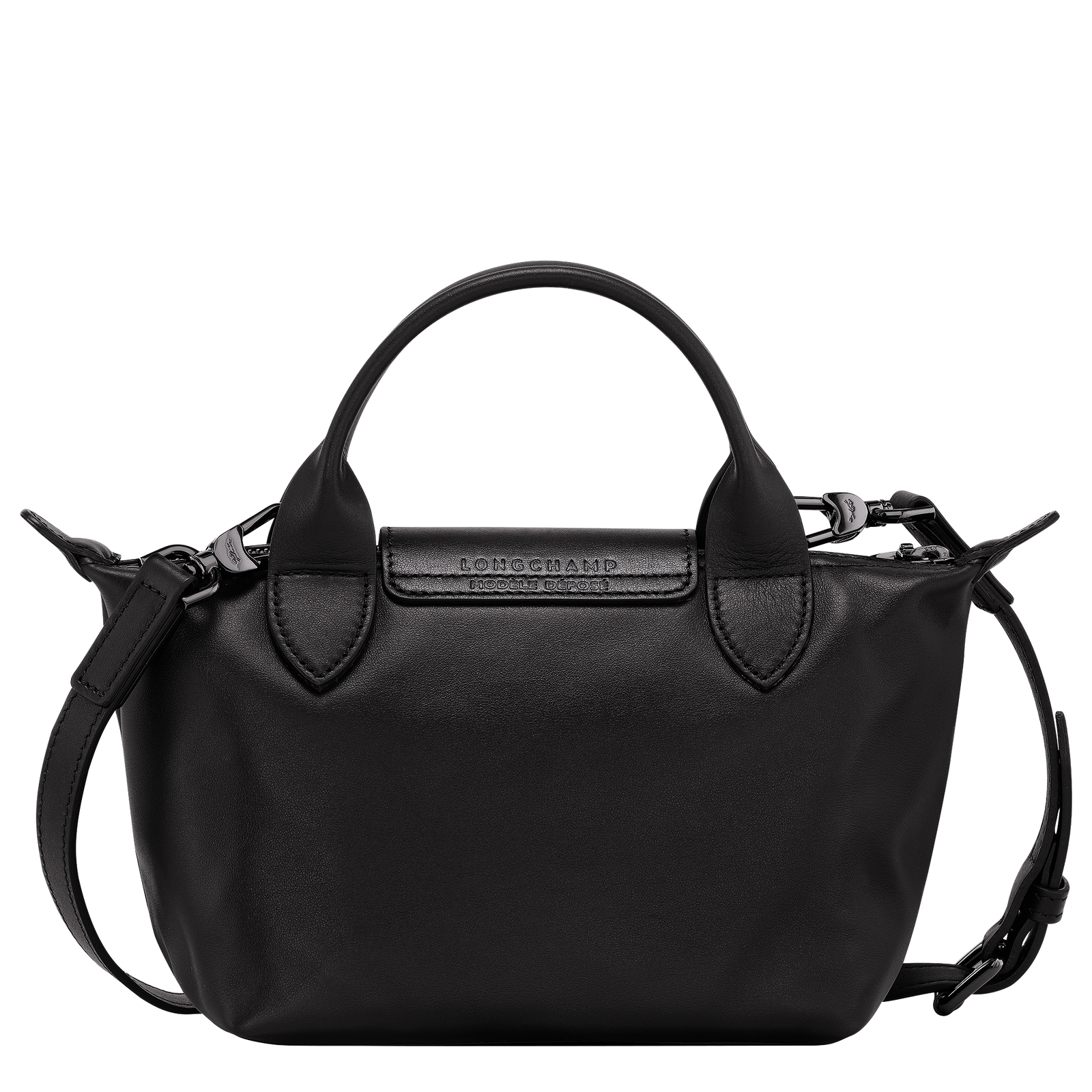 Le Pliage Xtra XS Handbag Black - Leather | Longchamp US