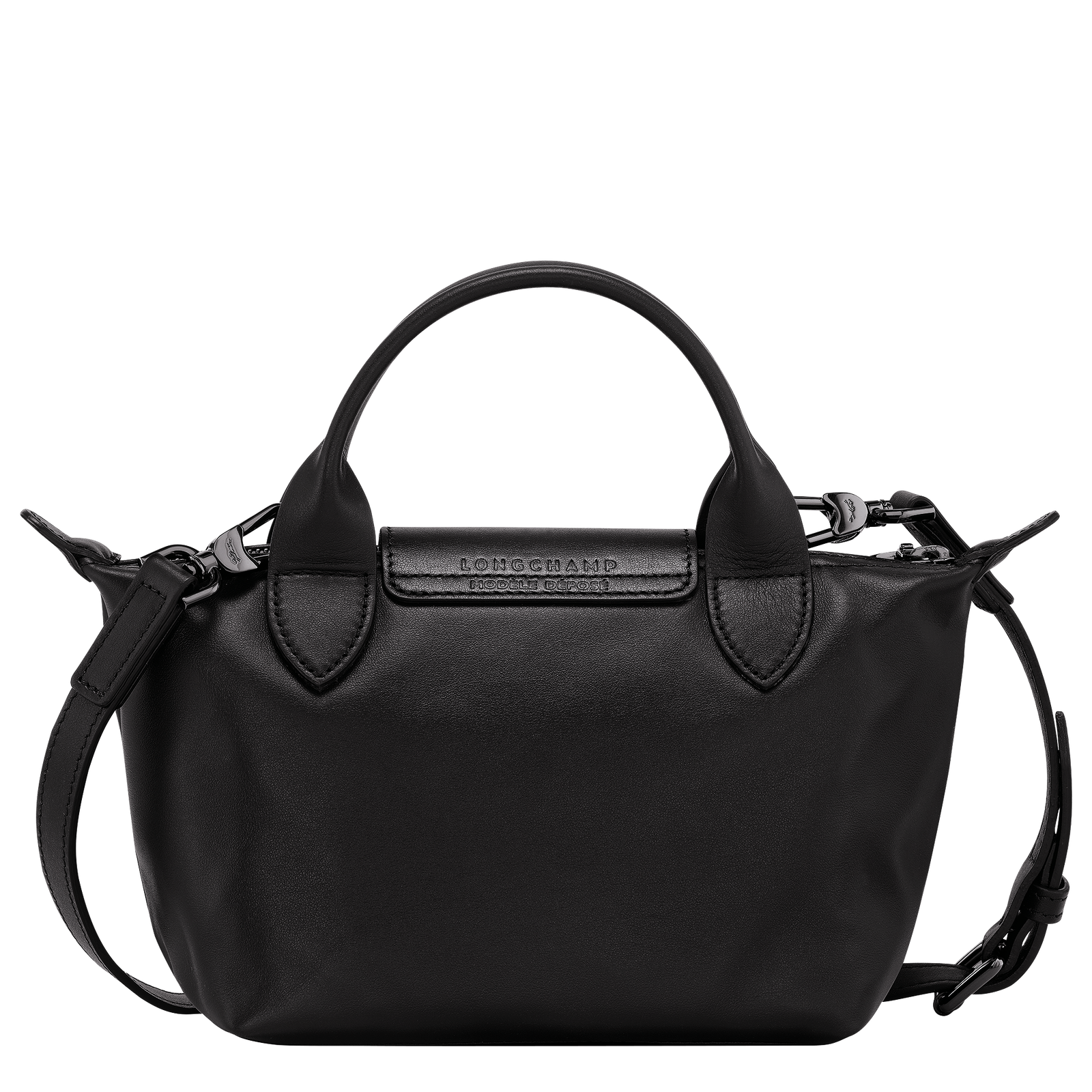 Longchamp leather best sale
