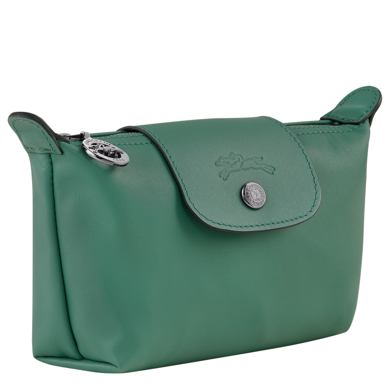 Le Pliage Xtra Pouch , Sage - Leather  - View 2 of  3