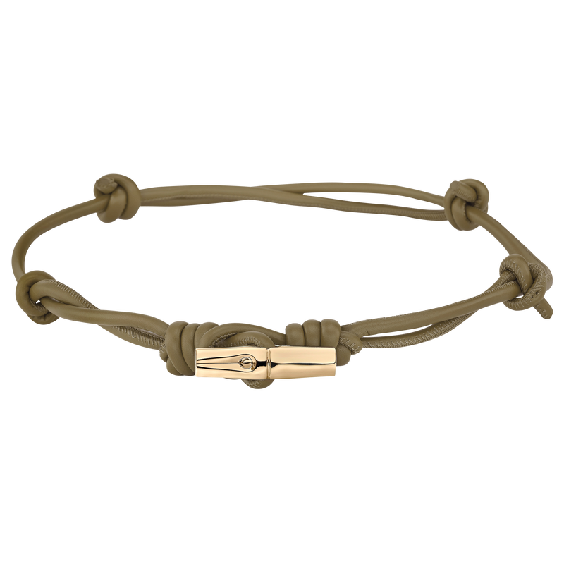 Le Roseau Ladies' belt , Olive - Leather  - View 1 of  3