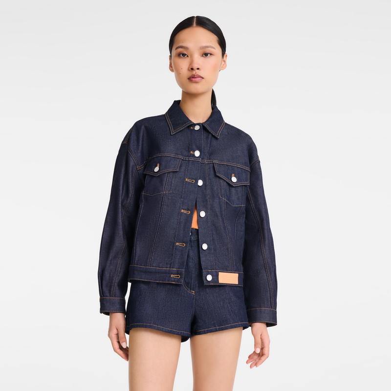 Jacket , Midnight Blue - Denim  - View 4 of  5