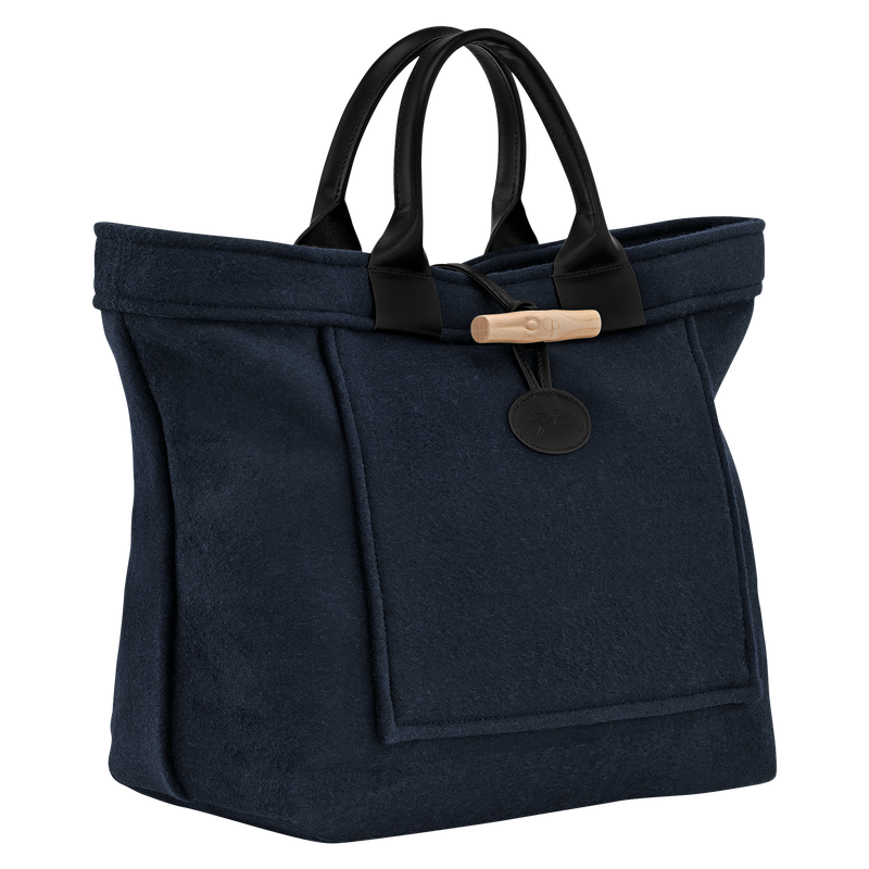 Shopper L Le Roseau , Canvas - Marine  - Ansicht 3 von 5