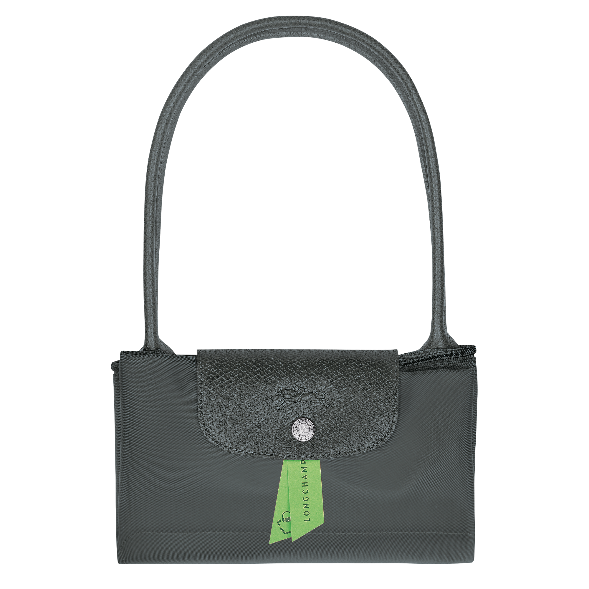 Le Pliage Green 肩揹袋 M, 石墨
