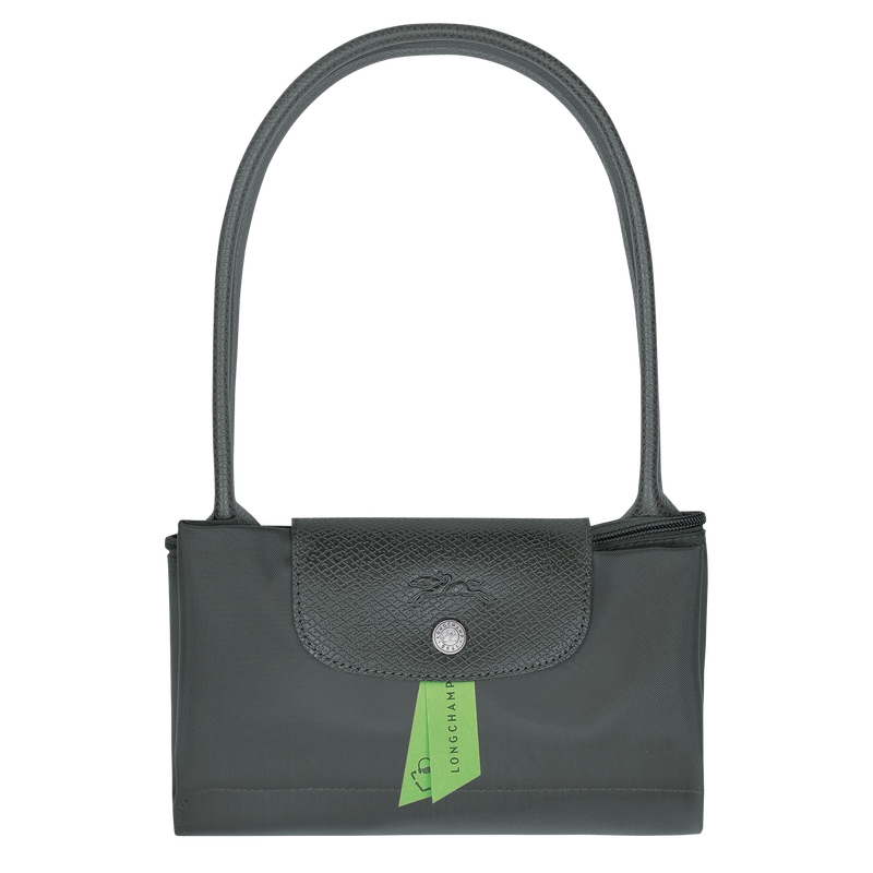 Le Pliage Green 肩揹袋 M , 石墨 - 再生帆布  - 查看 6 6