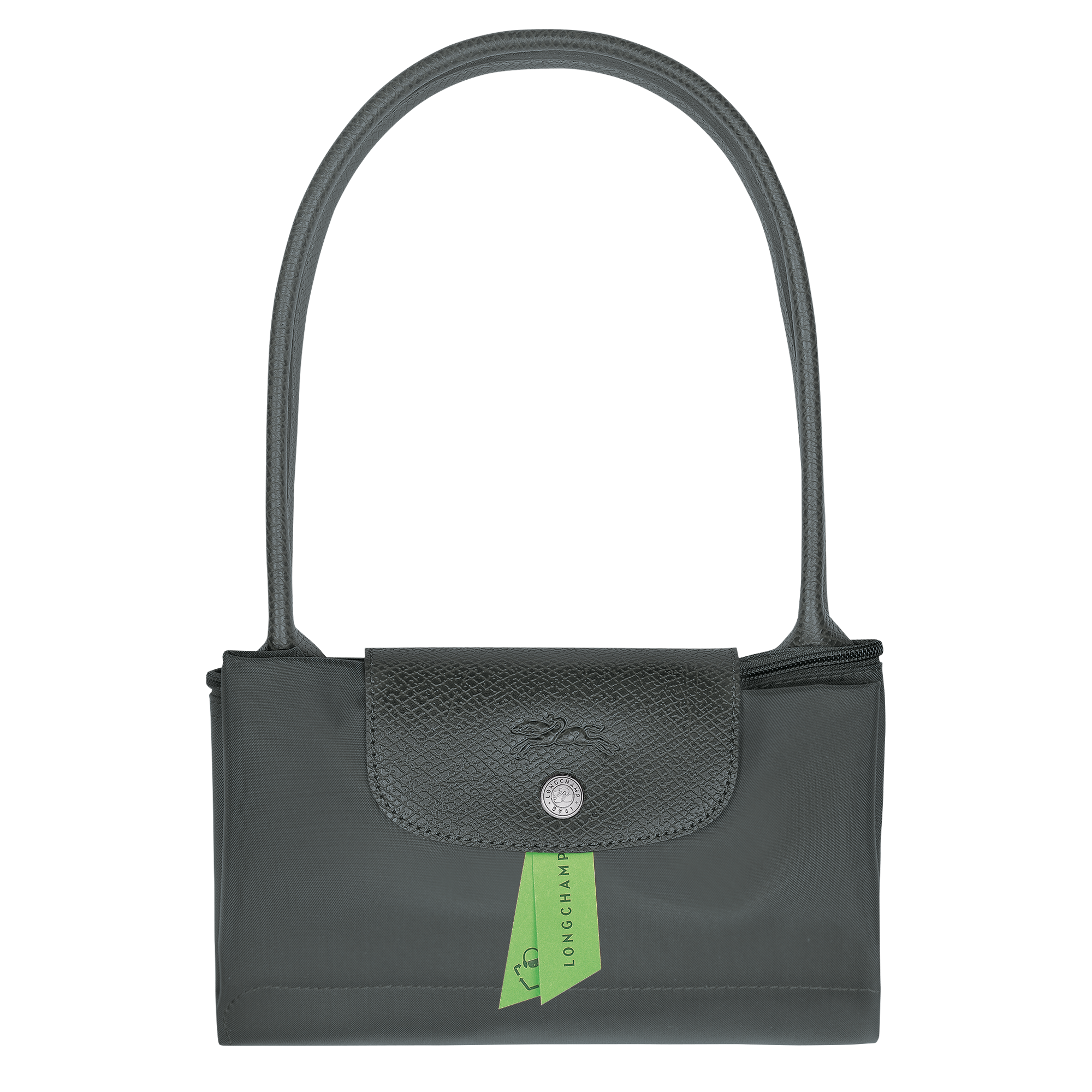 Le Pliage Green Tote bag M, Graphite