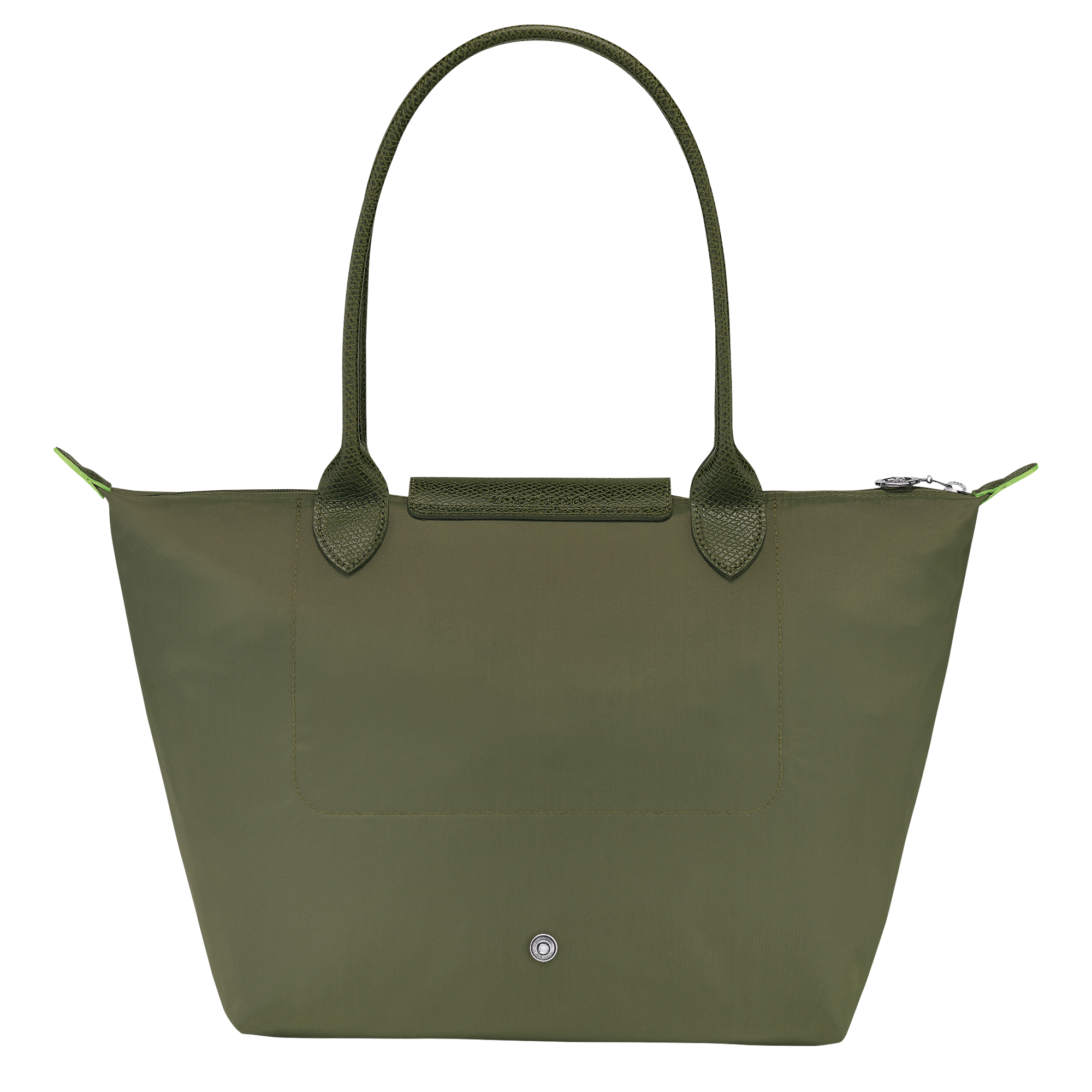 green shoulder bag