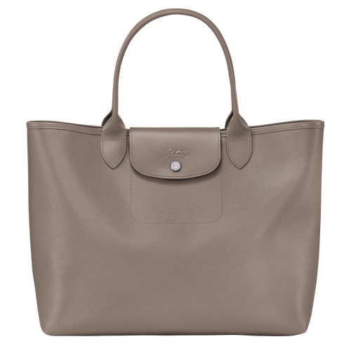 Le Pliage City Tote bag L, Taupe